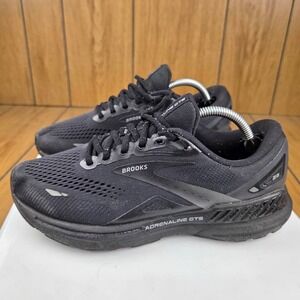 Brooks Adrenaline GTS 23 Womens Running Shoes Black Wide 1203811D020 Size 7.5